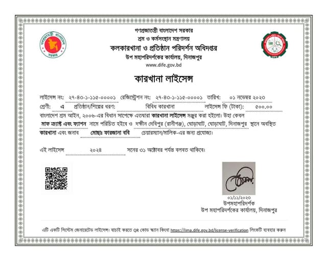 Factory License